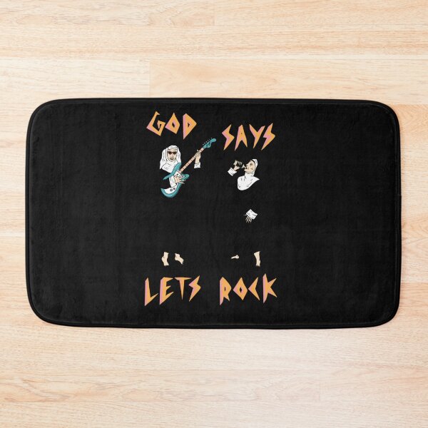 Item preview, God Says Let's Rock designed and sold by IsobelKiehndgh.