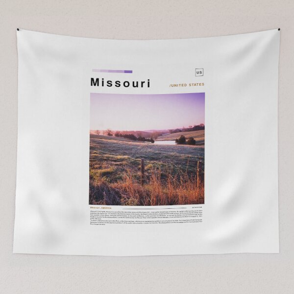 Item preview, missouri  poster landscape designed and sold by paulrommer.