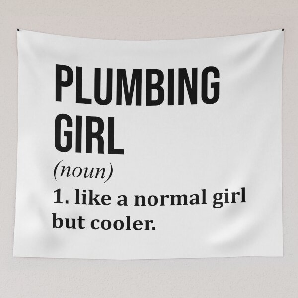 Item preview, Plumbing Girl Definition designed and sold by XCIV.