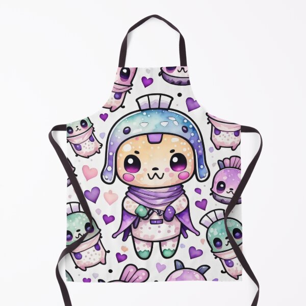 Item preview, Galactic Chibi Pattern designed and sold by Printsalotl.
