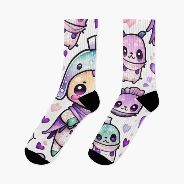 Item preview, Galactic Chibi Pattern designed and sold by Printsalotl.