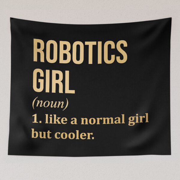 Item preview, Robotics Girl Definition in Gold designed and sold by XCIV.