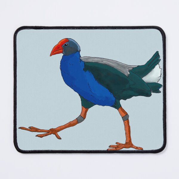 Item preview, Pukeko Walking designed and sold by LizCoatsArtNZ.
