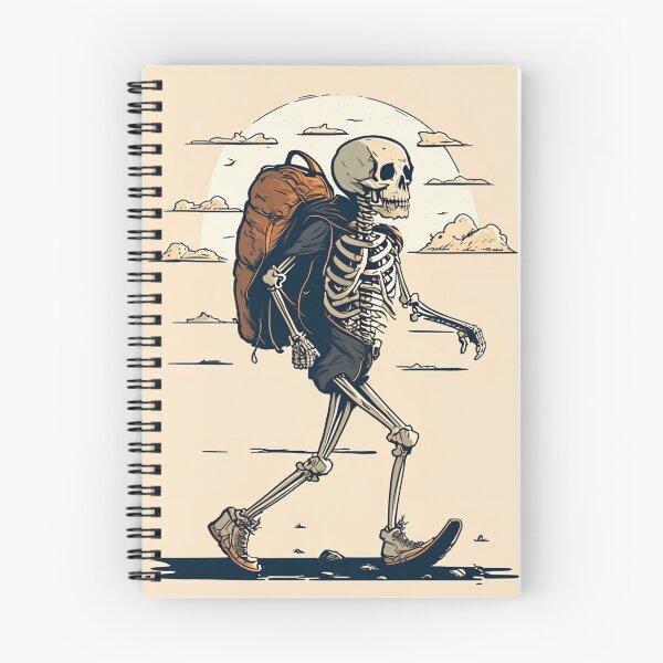 Item preview, The lone skeleton traveler designed and sold by Frim-Design.