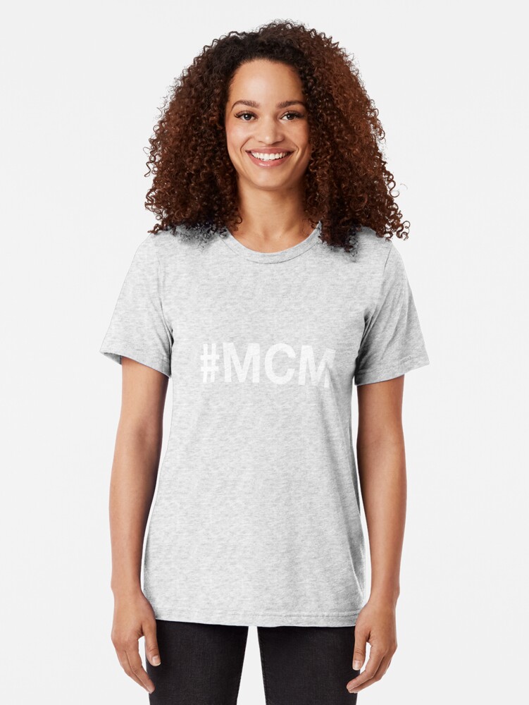 Women's Long-sleeved Top With Logo Pattern by Mcm