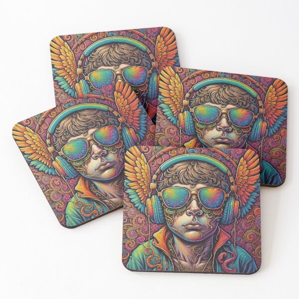 Item preview, Psychedelic angel designed and sold by Amitbasri.