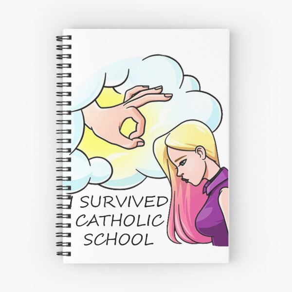 Item preview, I Survived Catholic School designed and sold by HaydenMillepied.