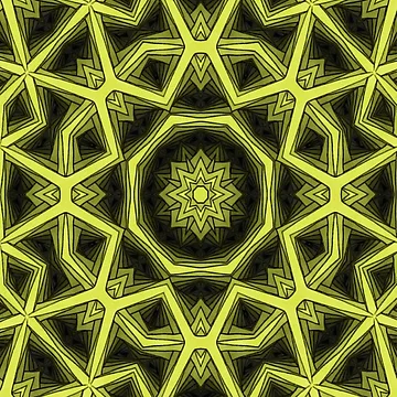 Artwork thumbnail, Look Deep geometric by Janie in Repeat