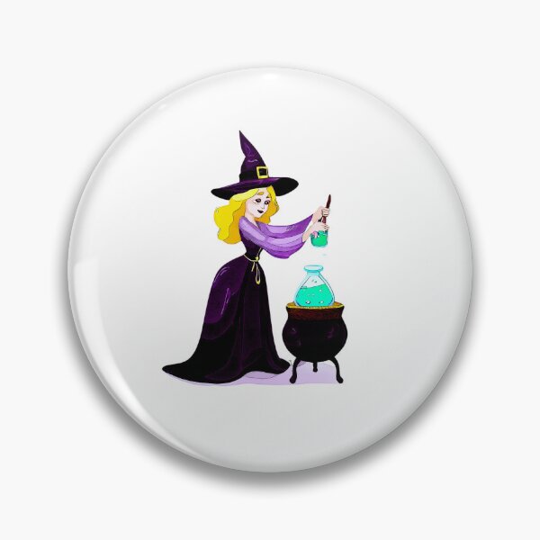 Item preview, Witch making a potion designed and sold by Thedigital91.