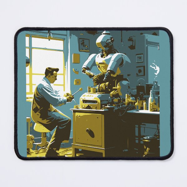Item preview, Retro Robotics designed and sold by ParaPrints.