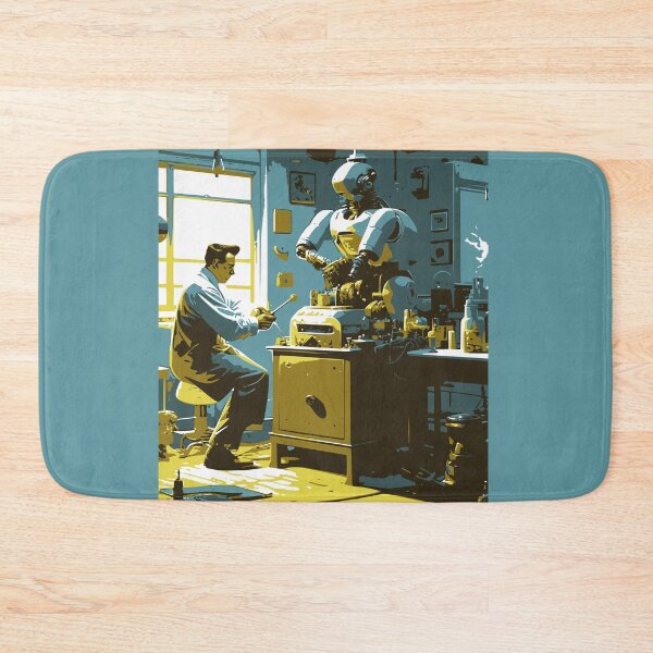 Item preview, Retro Robotics designed and sold by ParaPrints.