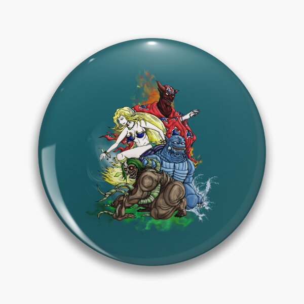 Item preview, The Four Elemental Lords designed and sold by Gaddisgentry.