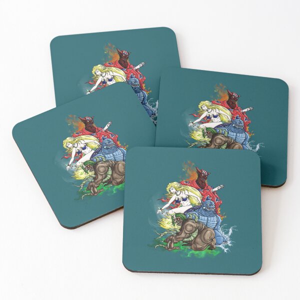 Item preview, The Four Elemental Lords designed and sold by Gaddisgentry.