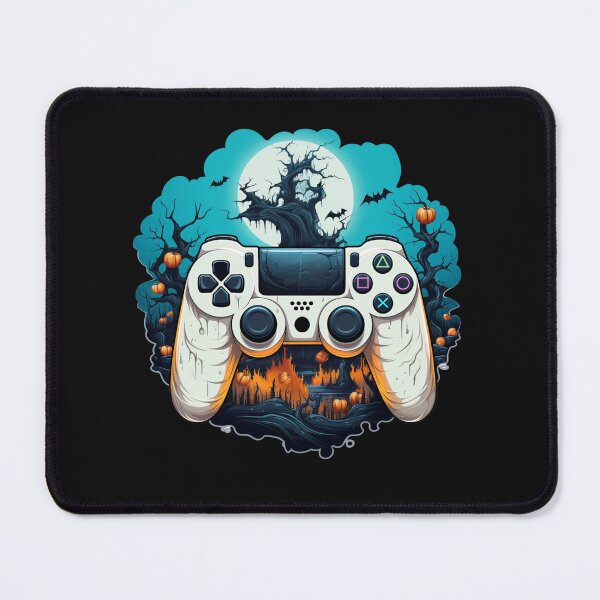 Item preview, Halloween Inspired White Video Game PS Controller  designed and sold by T1337.