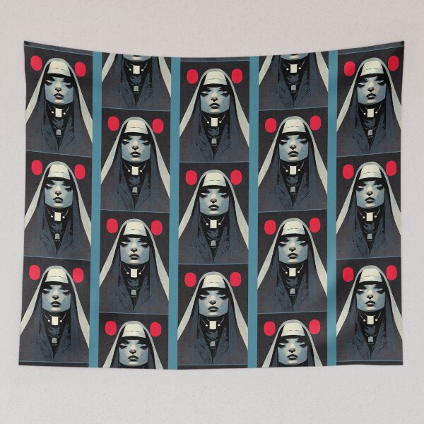 Item preview, The Nuns Boxing designed and sold by Gaddisgentry.