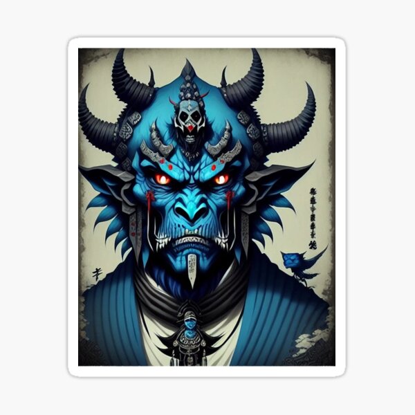 Item preview, The Wrathful Oni designed and sold by Gaddisgentry.