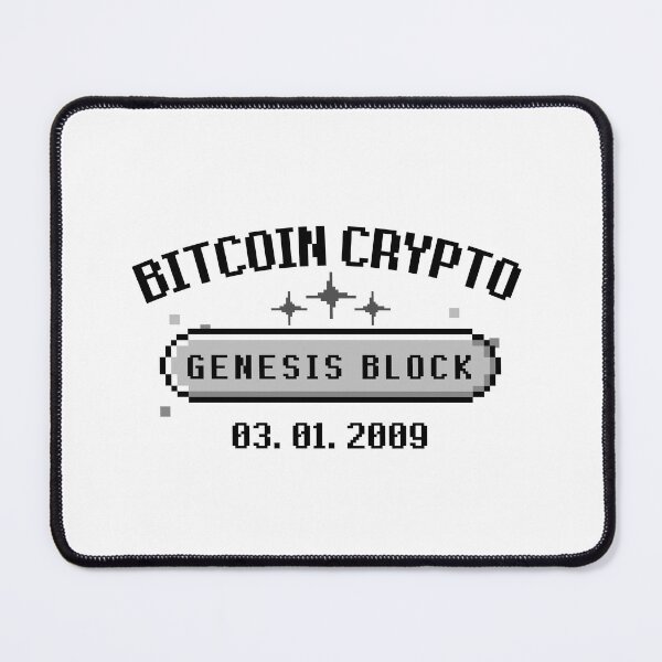 Item preview, Bitcoin Crypto Genesis Block 03.01.2009 | Pixel Art designed and sold by WhitepaperStyle.