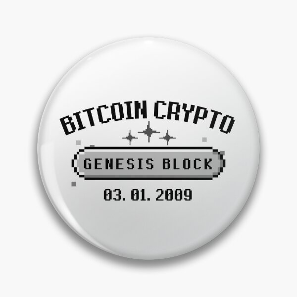 Item preview, Bitcoin Crypto Genesis Block 03.01.2009 | Pixel Art designed and sold by WhitepaperStyle.