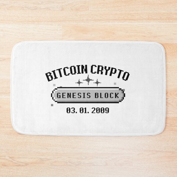 Item preview, Bitcoin Crypto Genesis Block 03.01.2009 | Pixel Art designed and sold by WhitepaperStyle.