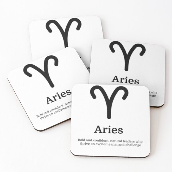 Item preview, Aries Horoscope and Facts designed and sold by AymonMiron.