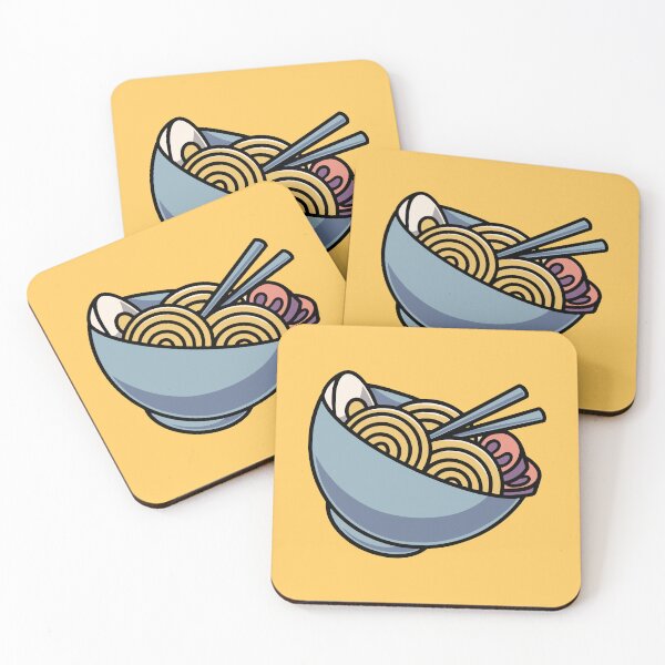 Item preview, Delicious ramen icon cartoon illustration designed and sold by cubbone.
