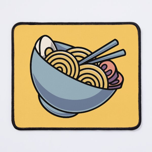 Item preview, Delicious ramen icon cartoon illustration designed and sold by cubbone.