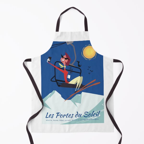 Artikelvorschau, Portes du Soleil-Plakat entworfen und verkauft von GAGodel.