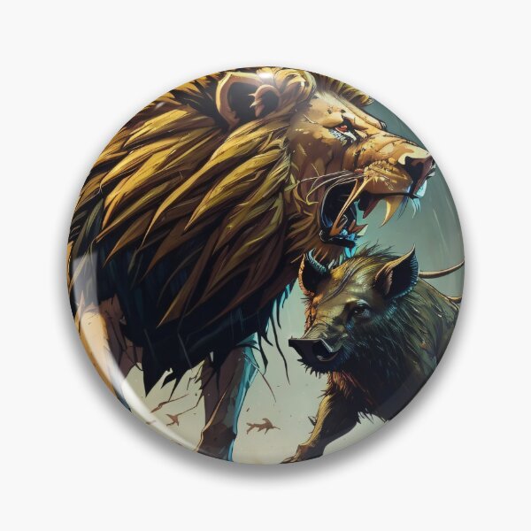 Item preview, Simba VS Pumbaa designed and sold by Amitbasri.