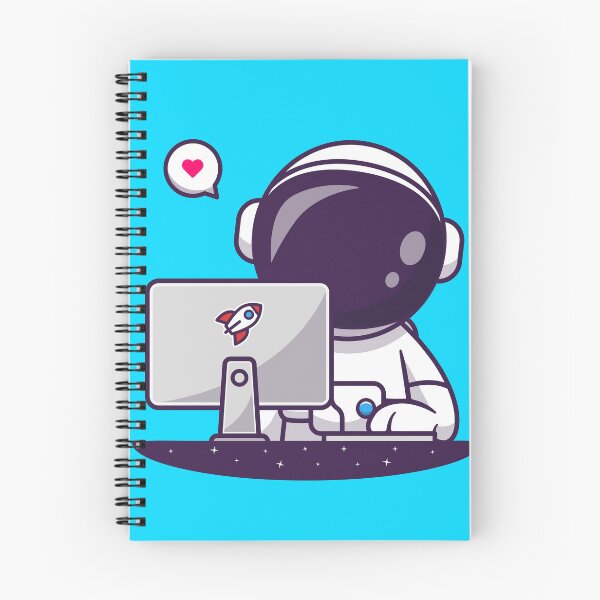 Item preview, "Robo-Productivity: Cute Robot Holding Clipboard Cartoon Vector Icon Illustration" designed and sold by hjian8219.