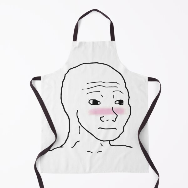 Item preview, Wojak Blushing Feels Guy Meme Shy designed and sold by CarpeDiem96.