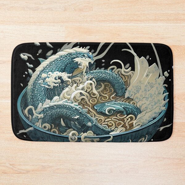 Item preview, Blue and White Bearded Dragon Ramen designed and sold by HideTheInsanity.
