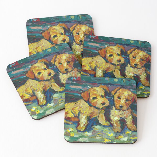 Item preview, puppies painting No: 3 designed and sold by MattOastler.