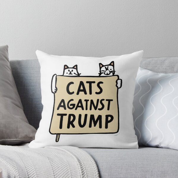 Aperçu de l'œuvre Chats contre Trump créée et vendue par lee2021.