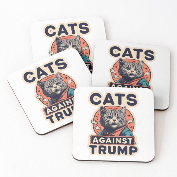 Item preview, Gatos contra Trump designed and sold by lee2021.