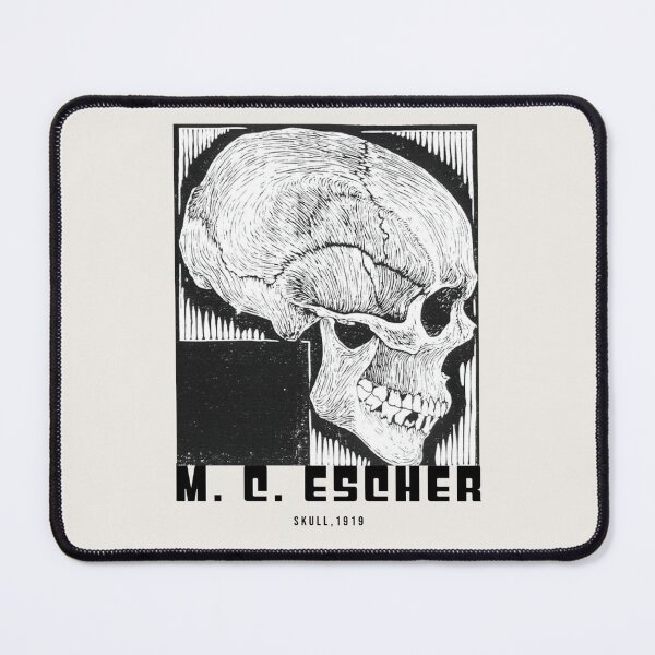 Item preview, M.C. Escher | Skull, 1919 designed and sold by BossyCatHome.