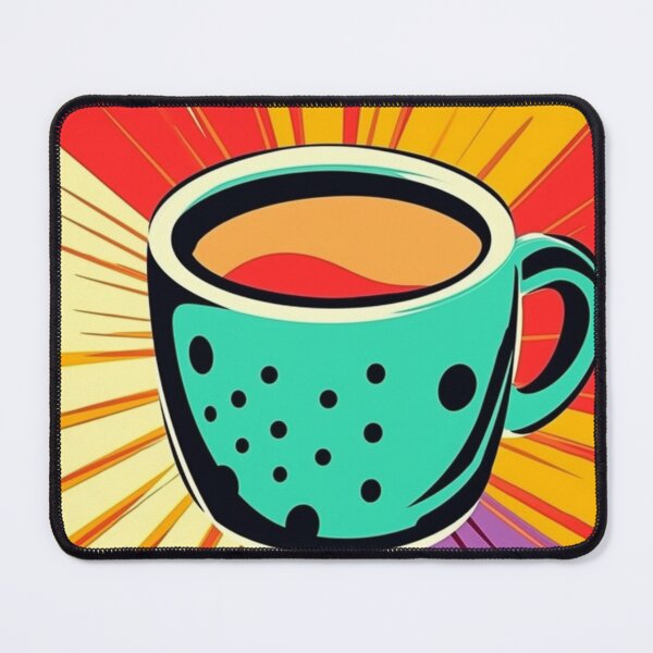 Item preview, Pop art cup of coffee designed and sold by bigmoments.