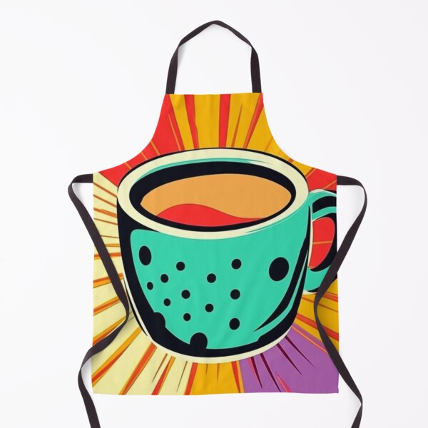 Item preview, Pop art cup of coffee designed and sold by bigmoments.
