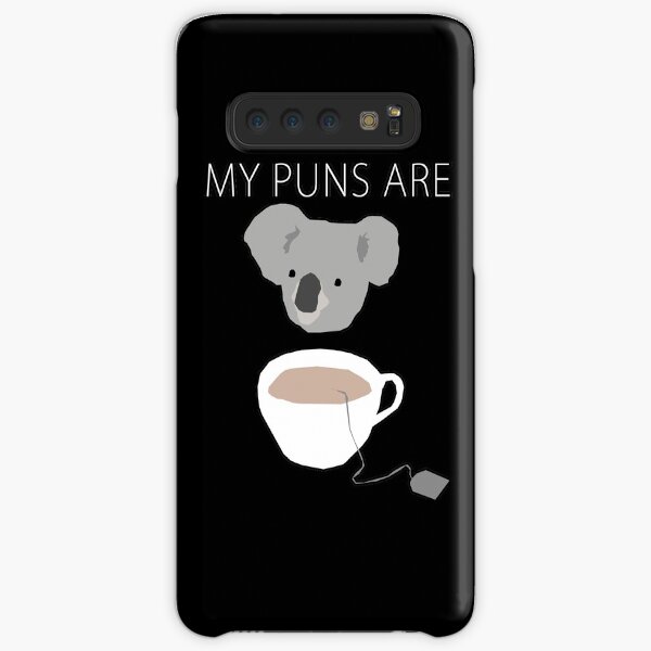 Juegos de palabras "Koala Tea" Funda rígida para Samsung Galaxy