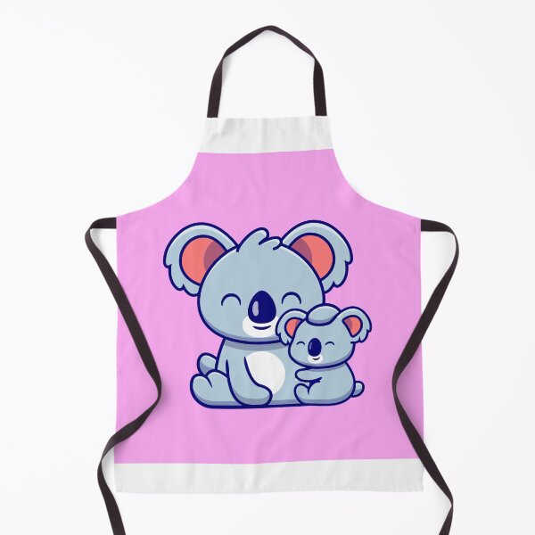 Item preview, Koala Love: Cute Koala Mother with Baby Koala Cartoon Vector Icon Illustration designed and sold by hjian8219.
