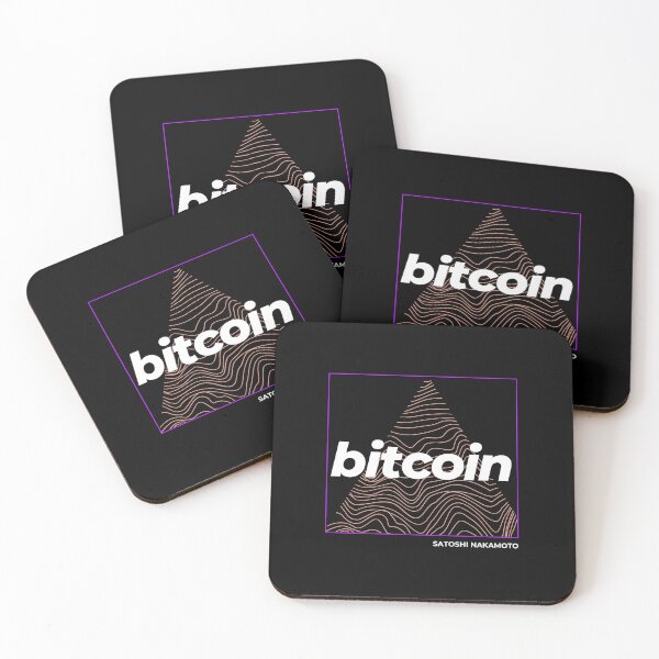 Item preview, Bitcoin- Satoshi Nakamoto, Topography Pattern designed and sold by WhitepaperStyle.