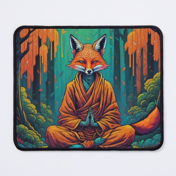 Item preview, monk fox designed and sold by Amitbasri.