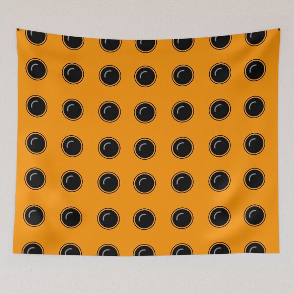 Item preview, Orange background circle dot pattern  designed and sold by NAGNE.