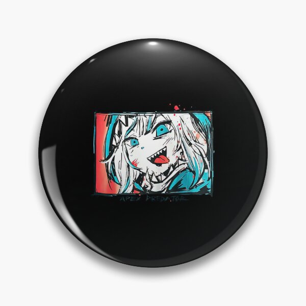 Item preview, Gawr Gura Anime apex preda tor designed and sold by eckstromvan.