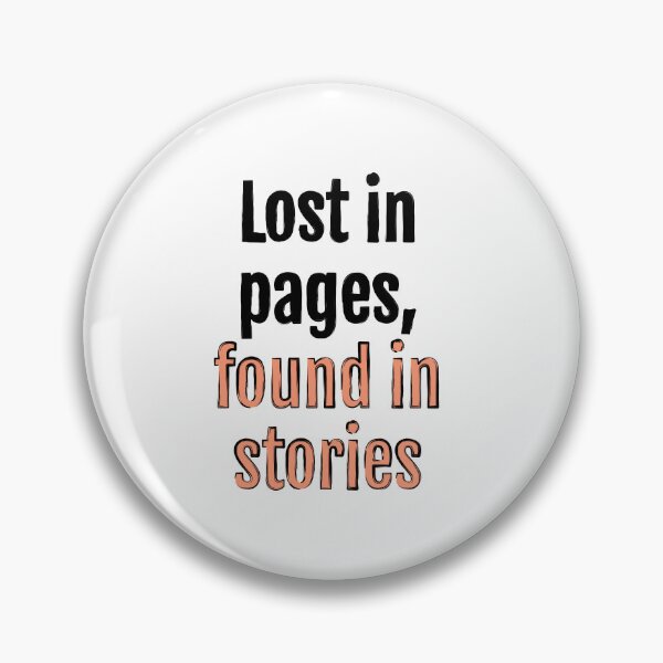 Item preview, Lost in pages, found in stories designed and sold by QuotopiaThreads.