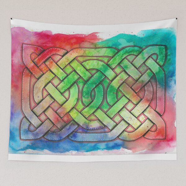 Item preview, Rainbow Celtic Knot designed and sold by DorysStories.