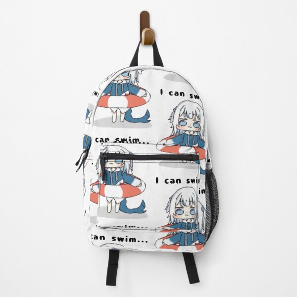 Item preview, Gawr Gura can swim designed and sold by eckstromvan.