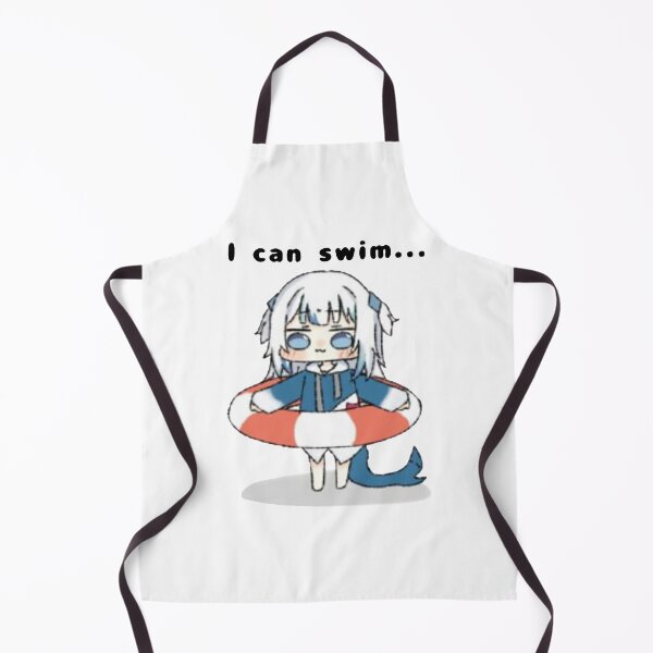 Item preview, Gawr Gura can swim designed and sold by eckstromvan.