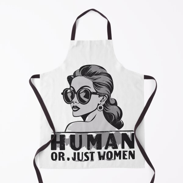 Item preview, Women word " Human or just Women " Sticker Retro Style designed and sold by sfwArt.