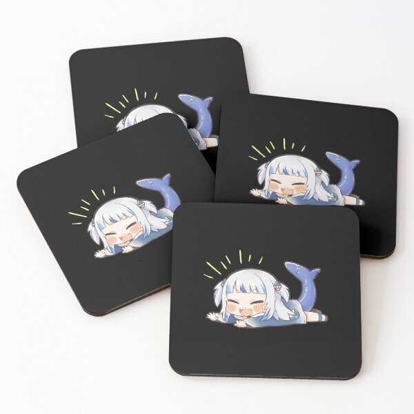 Item preview, Gawr Gura Chibi Hololive designed and sold by eckstromvan.