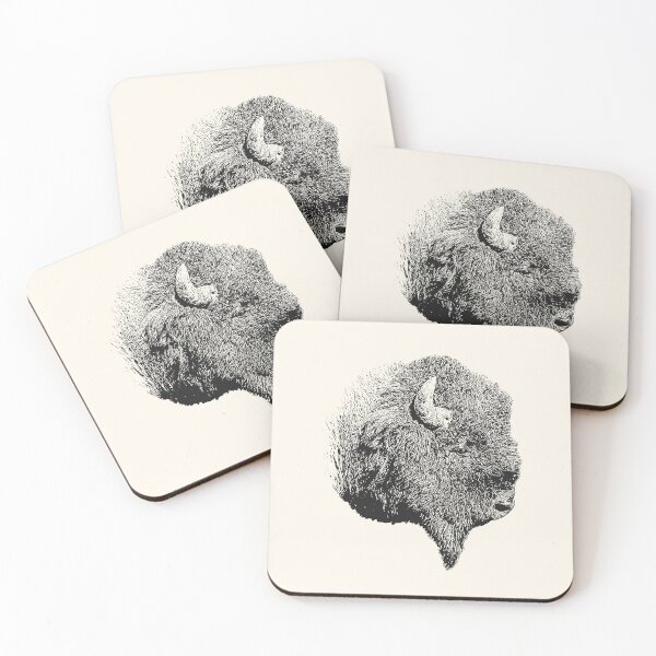 Item preview, Bison portrait designed and sold by Guardi71.